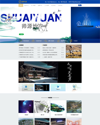 集团行业网站建设案例